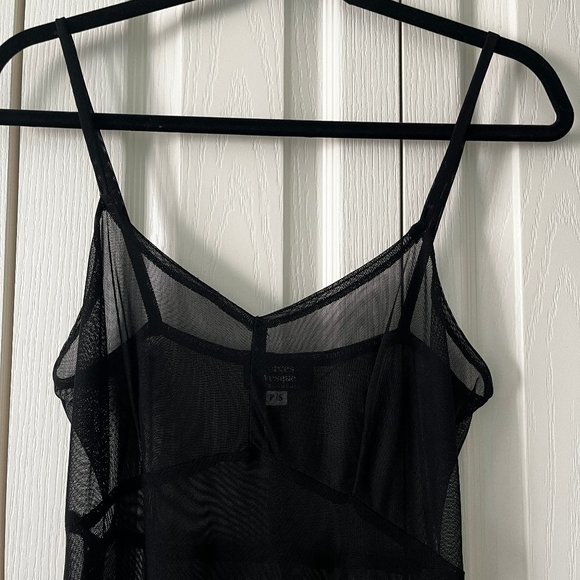 Sheer Black Slip dress - Picture 2 of 10
